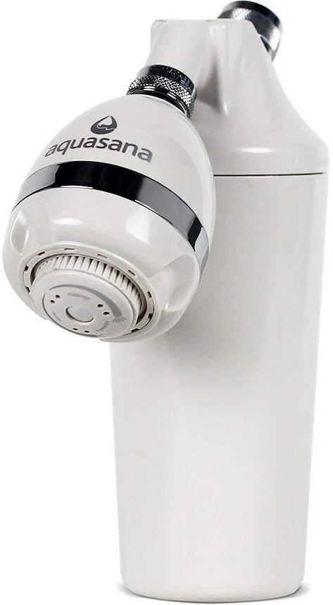 The Aquasana AQ-4100 Deluxe Shower Water Filter with Adjustable Shower Head