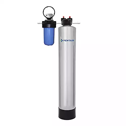 Pentair Pelican NS3-P Water Softener Alternative with Natursoft Salt-Free Technology, Softens Water Without Salt, Conditioned Water Without The Slippery Feel, Sized for 1-3 Bathrooms