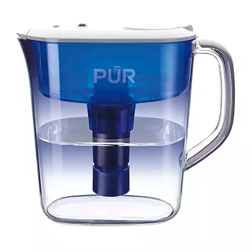 PUR PLUS Water Pitcher Filtration System, 11 Cup – PUR Water Filter Pitcher, PPT111W