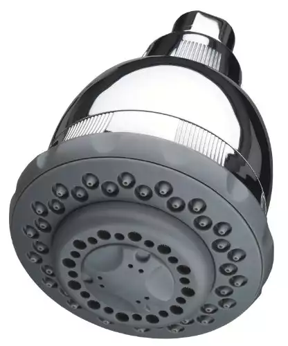Culligan WSH-C125 Wall-Mounted Filtered Shower Head with Massage, Chrome Finish
